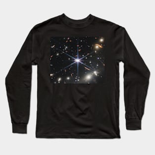 James Webb Space Telescope Star & Galaxy Cluster Long Sleeve T-Shirt